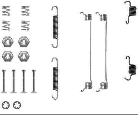 Alanko 315337 Mounting kit brake pads 315337