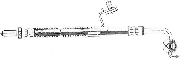 Alanko 309142 Brake Hose 309142