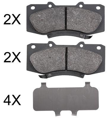 Alanko 300097 Brake Pad Set, disc brake 300097