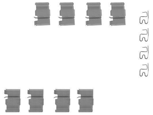 Alanko 314866 Mounting kit brake pads 314866