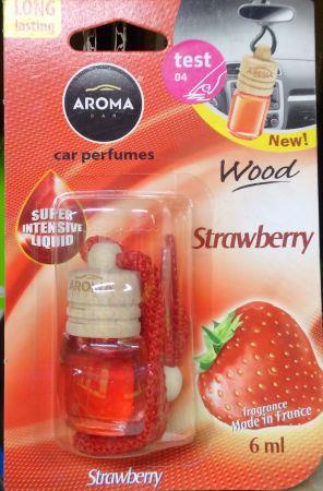 Elit UNI MSP927955 Air freshener Aroma Car Wood Strawberry, 6 ml UNIMSP927955