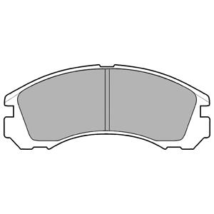 Delphi LP0871 Brake Pad Set, disc brake LP0871