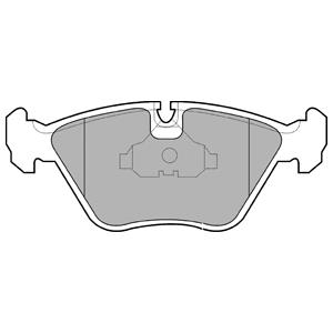 Delphi LP0602 Brake Pad Set, disc brake LP0602