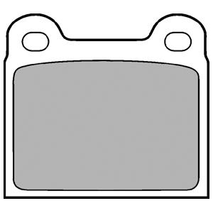 Brake pad Volvo V90: LP0018 Delphi Brake pad set