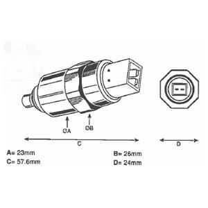 7185900H Delphi Injection pump valve