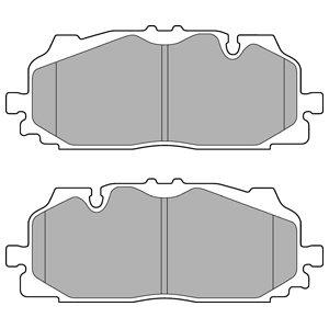 Delphi LP3272 Brake Pad Set, disc brake LP3272