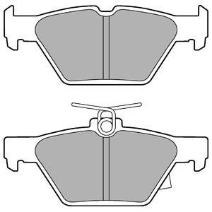 Delphi LP3268 Brake Pad Set, disc brake LP3268