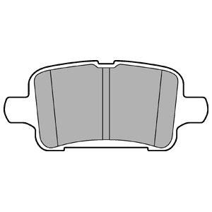 Delphi Brake pad set – price 125 PLN