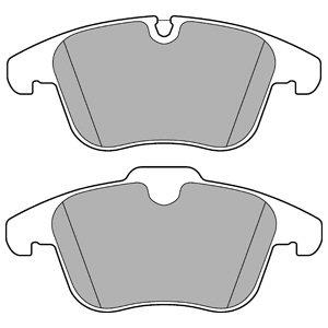 Delphi LP3180 Brake Pad Set, disc brake LP3180