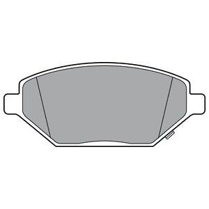 Brake pad Opel Karl: LP3301 Delphi Brake pad set