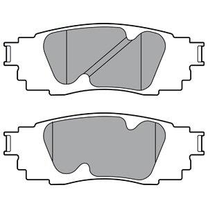 Delphi LP3392 Brake Pad Set, disc brake LP3392