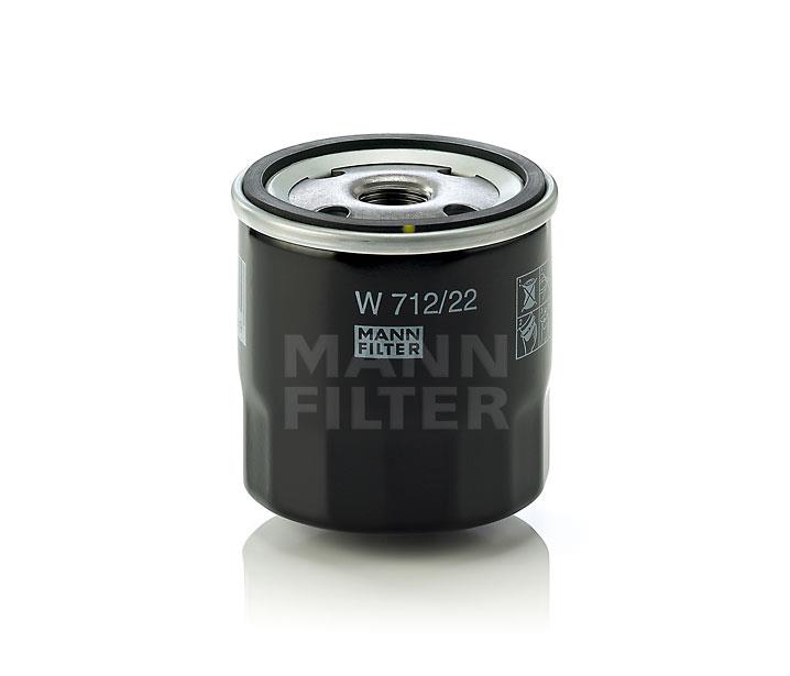 Mann-Filter W 712/22 Oil Filter W71222