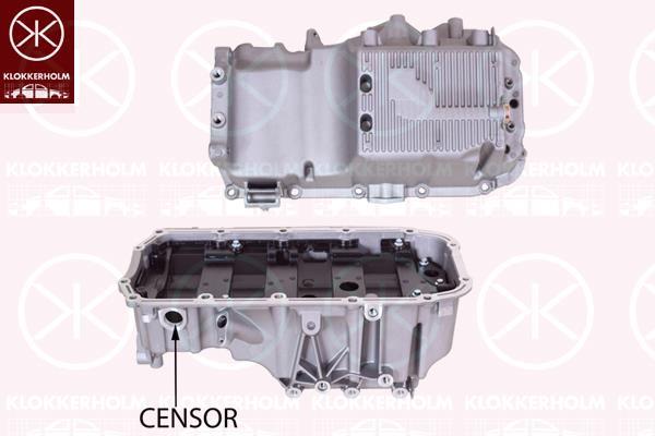 Oil sump pan Fiat: 2043474 Klokkerholm Oil sump
