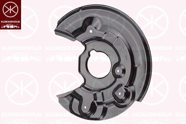 Brake dust shield Skoda Yeti: 9515877 Klokkerholm Cover