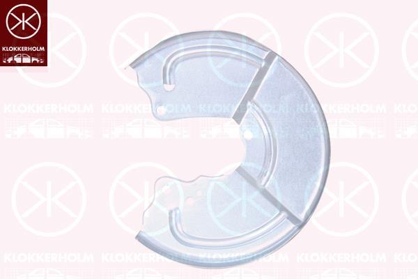 Brake dust shield Fiat Punto: 2023877 Klokkerholm Cover