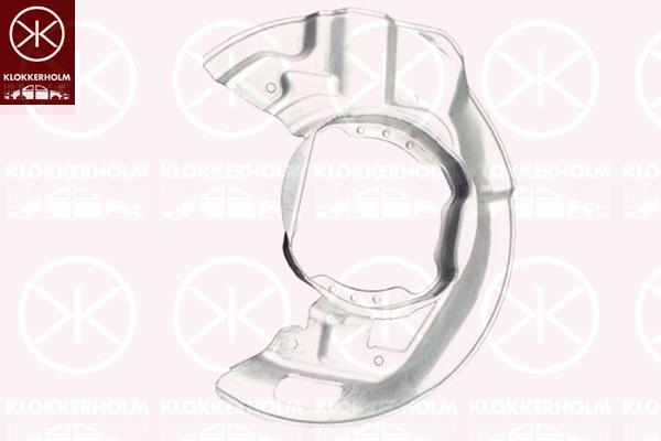 Brake dust shield BMW 5 series: 0065375 Klokkerholm Cover
