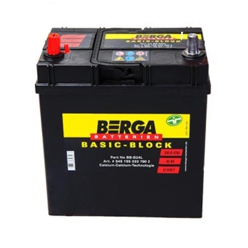 Berga 5451570337902 Battery Berga 12V 45AH 330A(EN) L+ 5451570337902