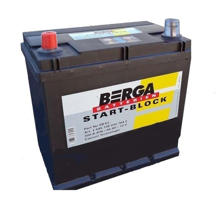 Berga 5451070307642 Battery Berga 12V 45AH 300A(EN) L+ 5451070307642