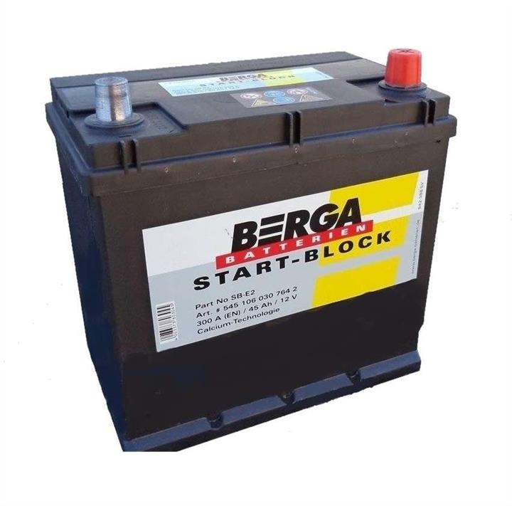 Berga 5451060307642 Battery Berga 12V 45AH 300A(EN) R+ 5451060307642