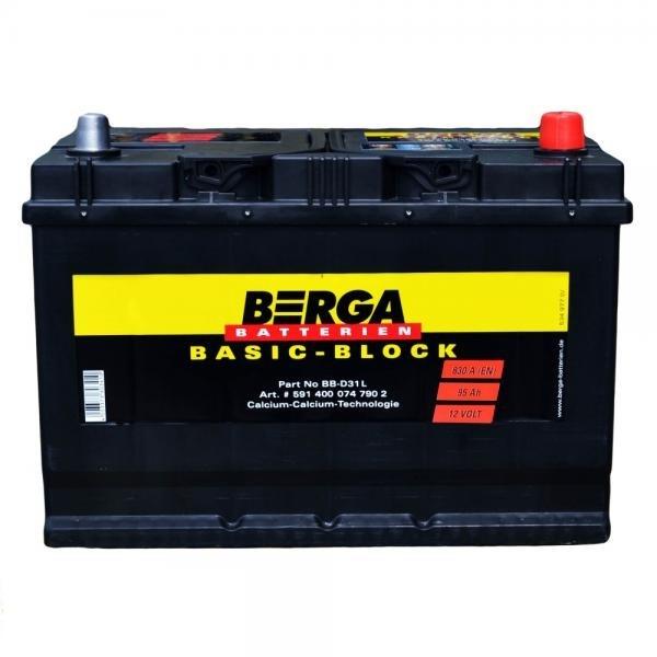 Berga 5954040837902 Battery Berga 12V 95AH 830A(EN) R+ 5954040837902