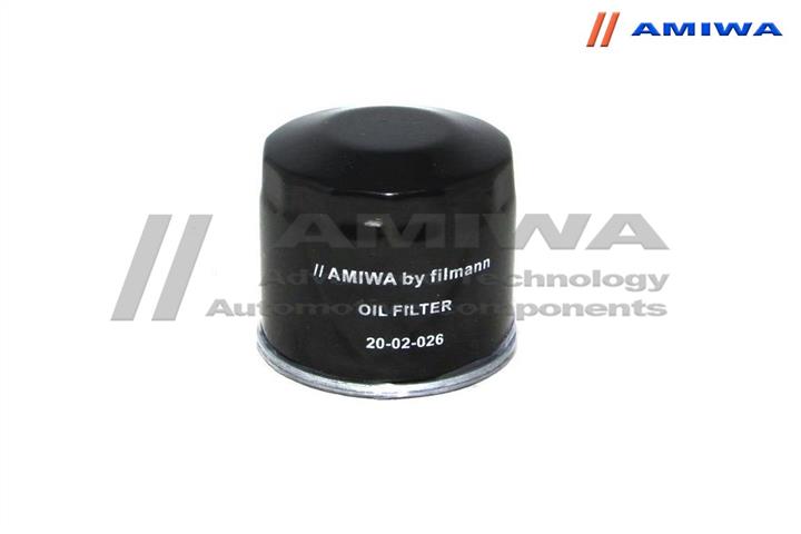 Amiwa 20-02-026 Oil Filter 2002026