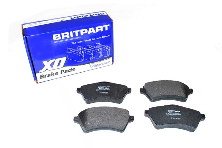 Britpart LR021899 Front disc brake pads, set LR021899