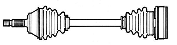 Cevam 5655 Drive shaft 5655