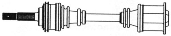 Cevam 7160 Drive shaft 7160