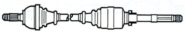 Cevam 5495 Drive shaft 5495