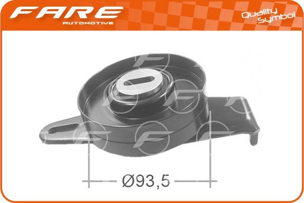 Fare 4643 V-ribbed belt tensioner (drive) roller 4643