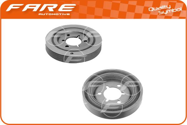 Fare 12736 Belt Pulley, crankshaft 12736