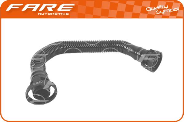 Fare 14819 Hose, cylinder head cover breather 14819