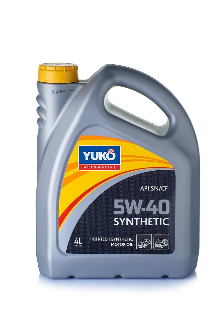 Yuko 4820070241167 Engine oil YUKO Synthetic 5W-40, 4L 4820070241167