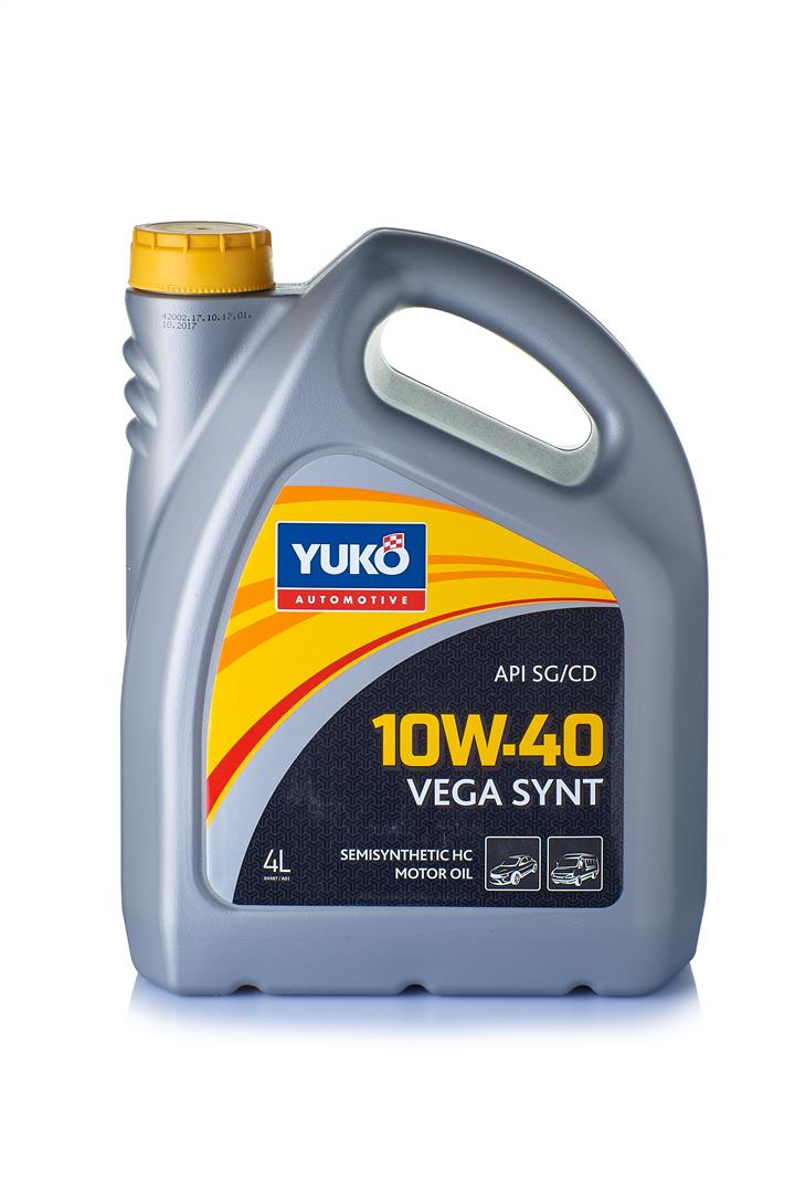 Yuko 4820070241228 Engine oil YUKO Vega Synt 10W-40, 4L 4820070241228
