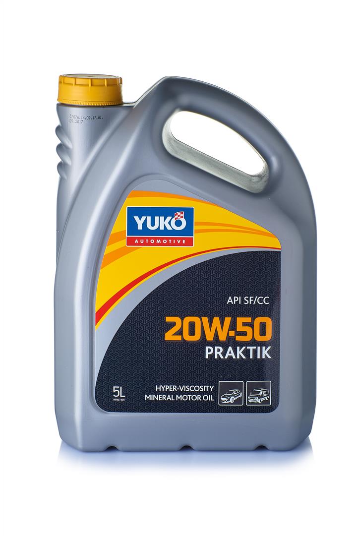 Yuko 4820070242140 Engine oil YUKO Praktik 20W-50, 5L 4820070242140