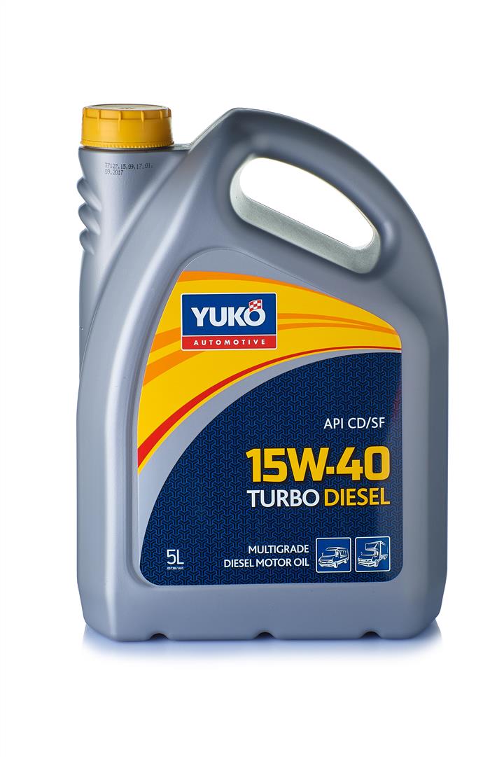 Yuko 4820070240603 Engine oil YUKO Turbo Diesel 15W-40, 5L 4820070240603