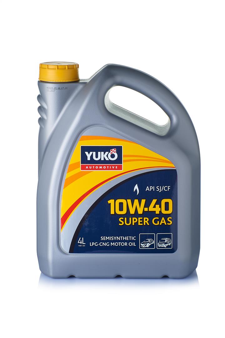 Yuko 4820070245332 Engine oil YUKO Super Gas 10W-40, 4L 4820070245332