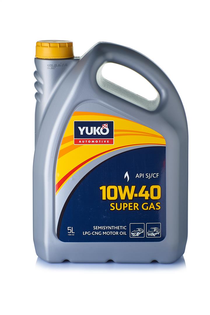 Yuko 4820070244519 Engine oil YUKO Super Gas 10W-40, 5L 4820070244519