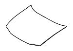 57220FA110 Subaru Hood