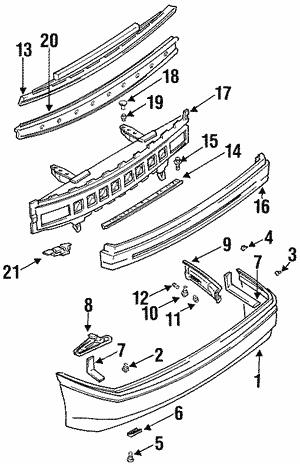 57790PA030 Subaru Holder, dryer