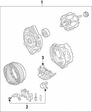 23700AA721 Subaru Alternator