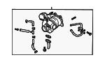 14411AA6209L Subaru Turbocharger