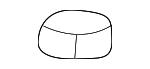902350027 Subaru Upper Mount Lock Nut
