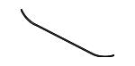 65045FG010 Subaru Window glass seal