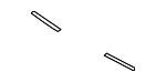65078SC000 Subaru Window glass seal