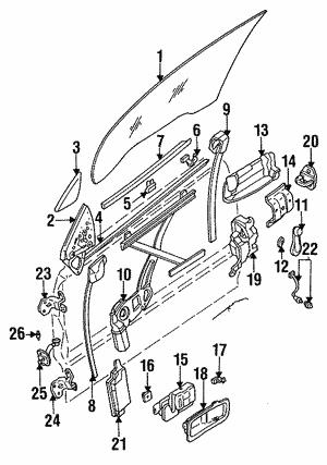 760119000 Subaru Clip