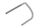 65258SA000 Subaru Glass Molding