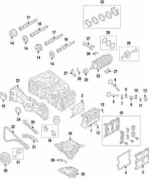 12018AB500 Subaru Piston