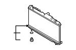 Engine radiator Subaru: 45119AG00A Subaru Engine cooling radiator