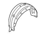 59122AJ00A Subaru Rear right fender liner